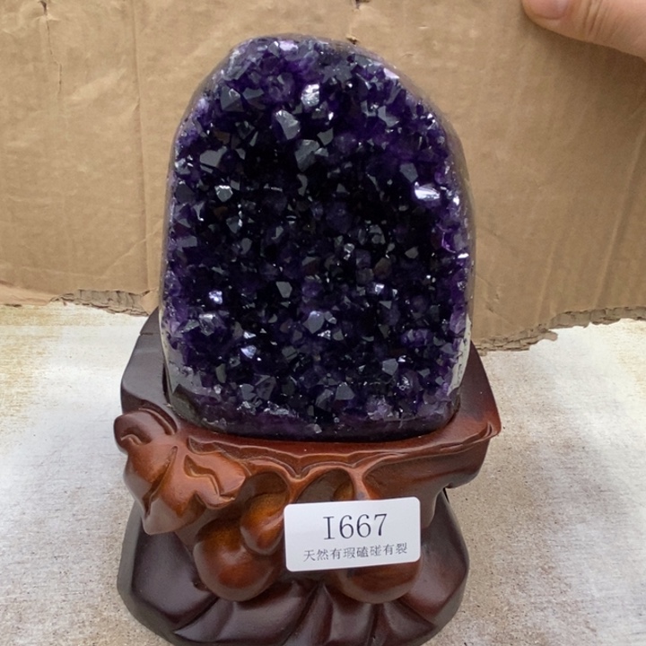 紫晶大型摆件（非配饰）未镶嵌