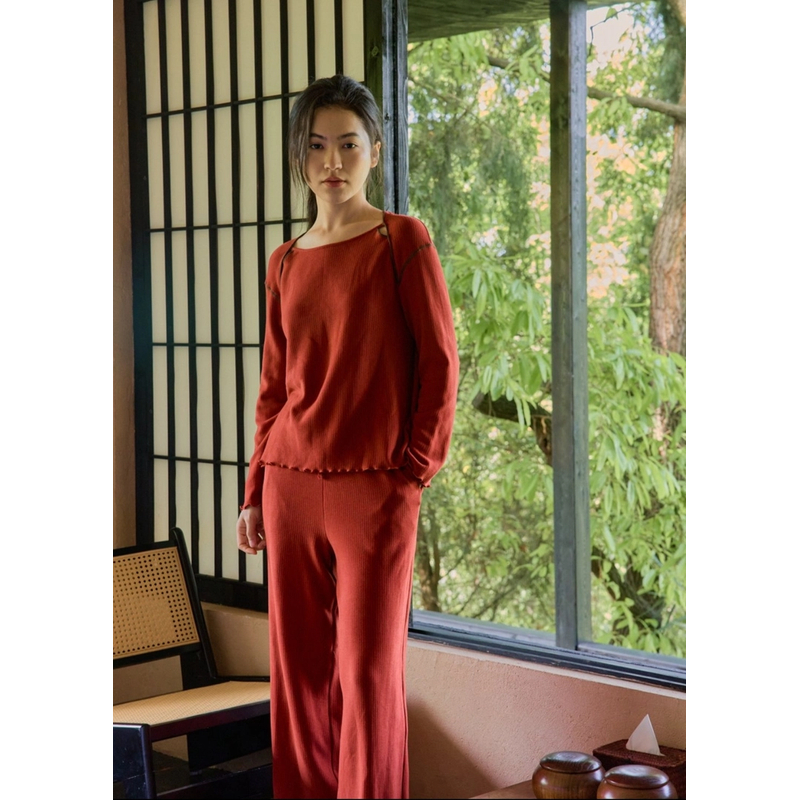 朵朵可可·秋冬252-195 女款 2025 家居服套装舒适简约