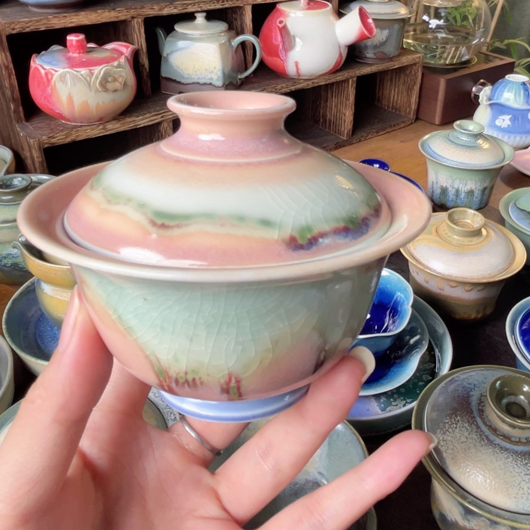 杯景德镇纯手工制作柴烧茶器