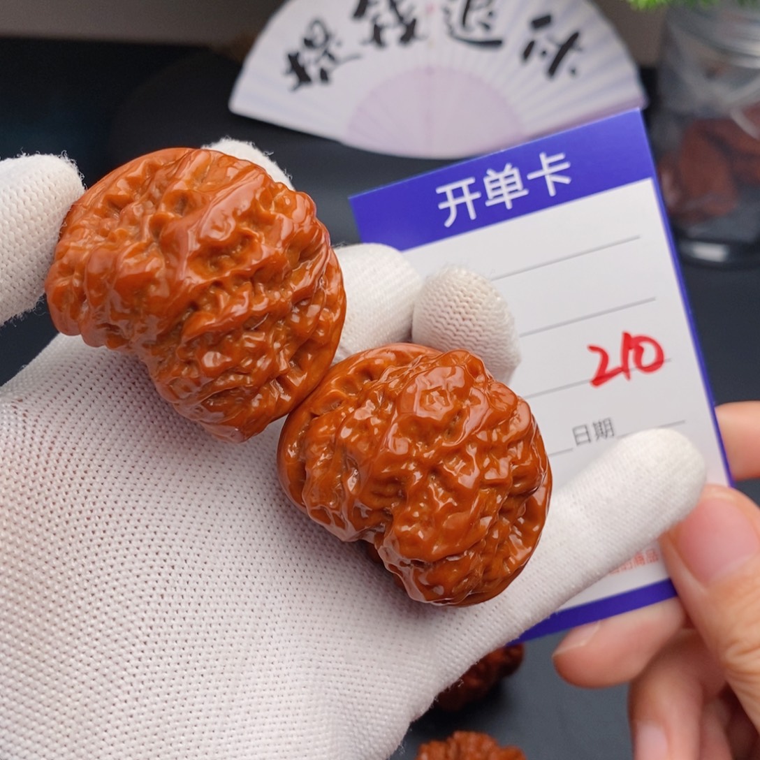 把件文玩核桃42蛤蟆头210