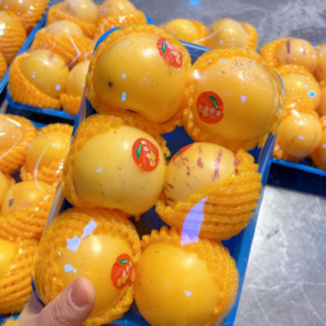 树熟人参果15.8一盒5到6个大果