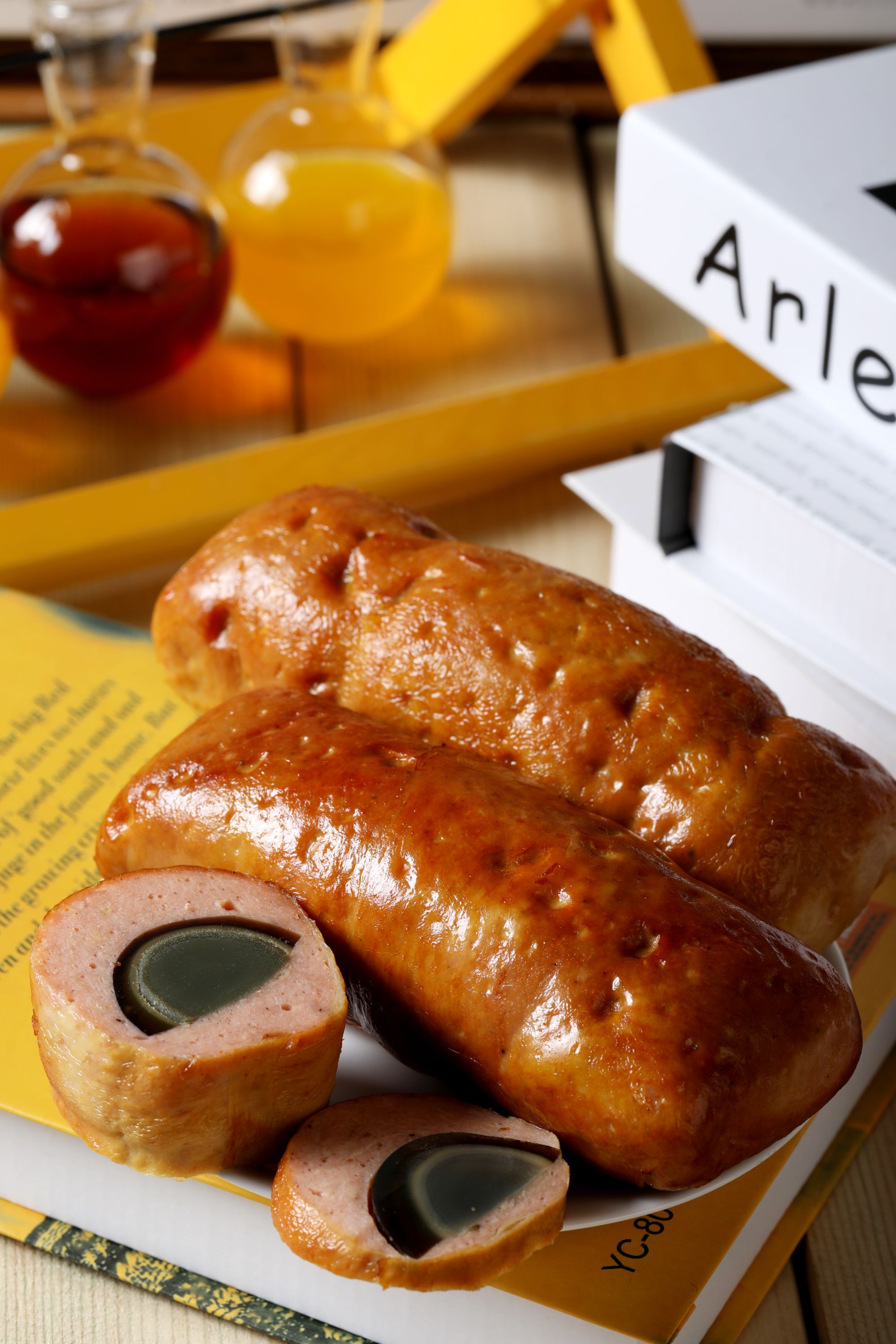 东北特产达生松花鸡腿肠皮蛋肠开袋即食真空熟食下酒菜