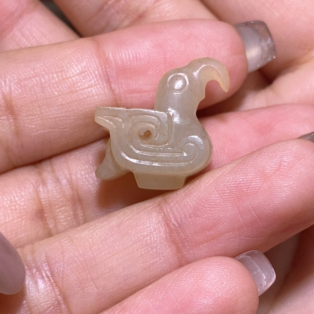 和田玉挂件未镶嵌强