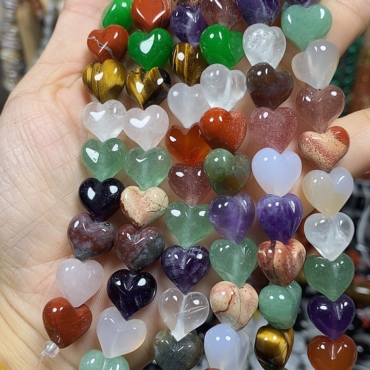 玛瑙/玉髓未镶嵌珠宝半成品多宝屁桃卡12mm15颗