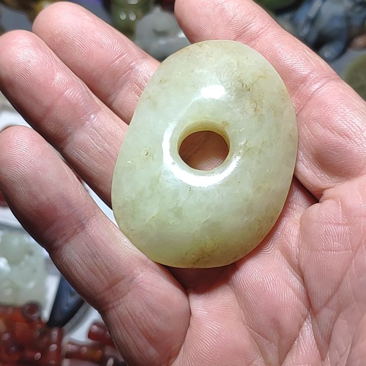 和田玉颈饰未镶嵌小*