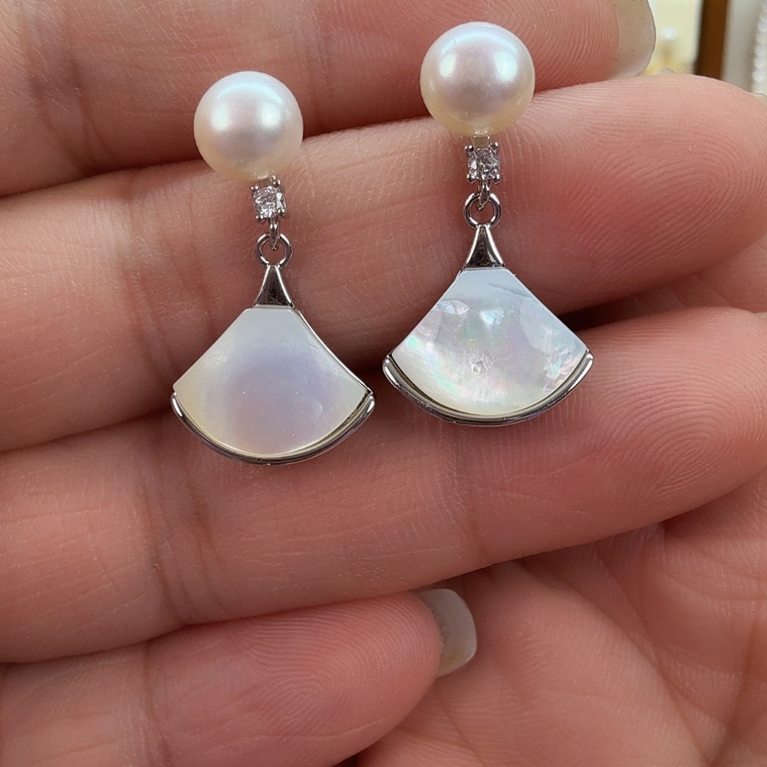 耳饰淡水珍珠未镶嵌121