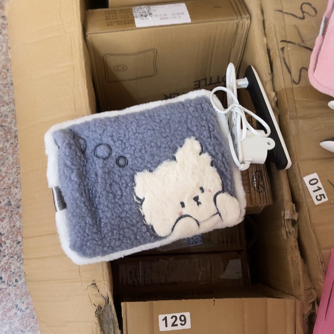 橡胶家用热水袋颜色随机129