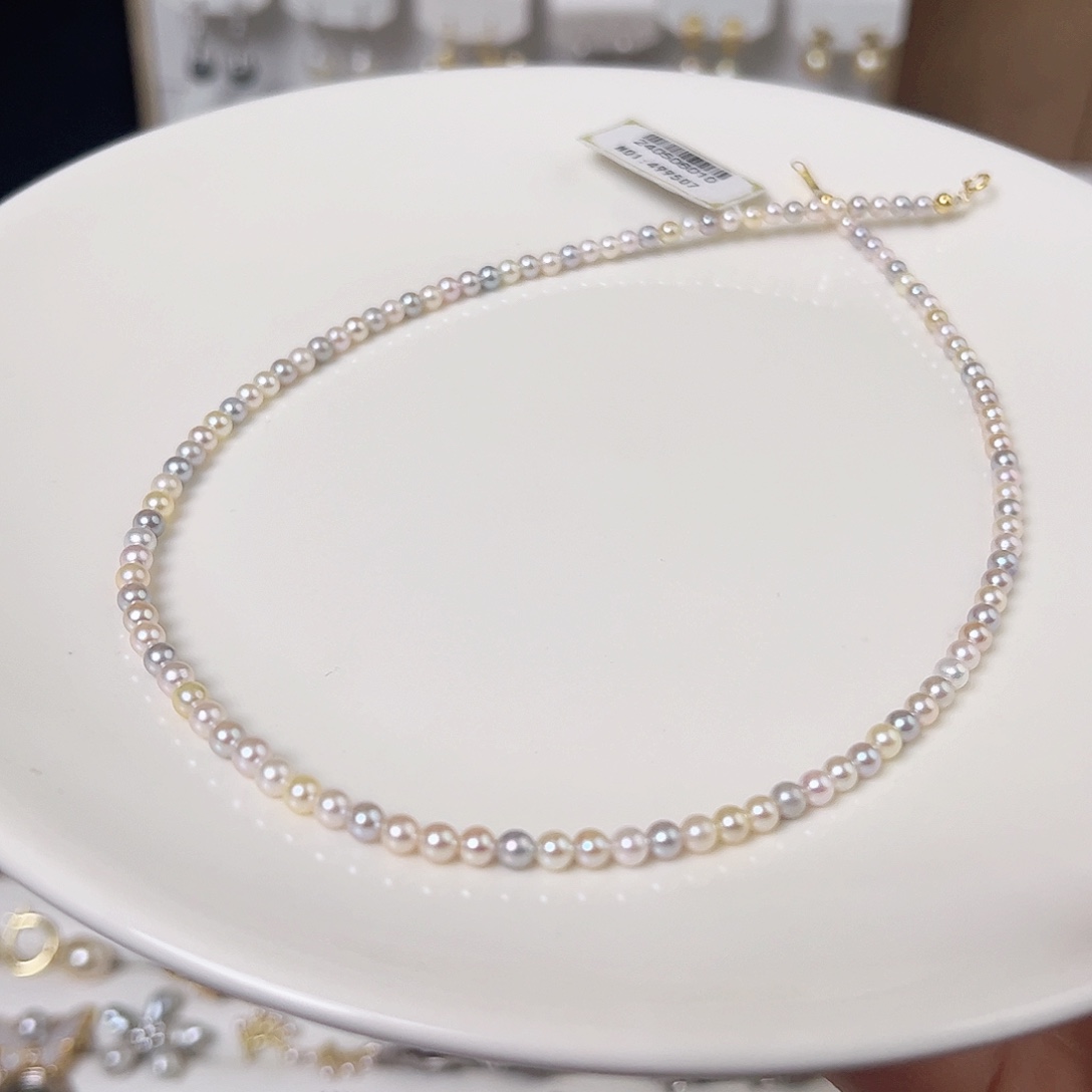 海水珍珠颈饰18K金镶嵌L****t