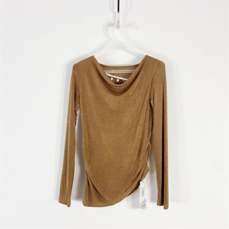 【77衣橱】KD4294精品秋冬女装上衣长袖气质轻奢【红人上新】