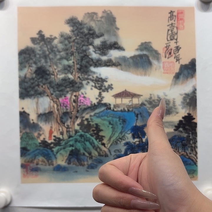 国画姜国华国画作品