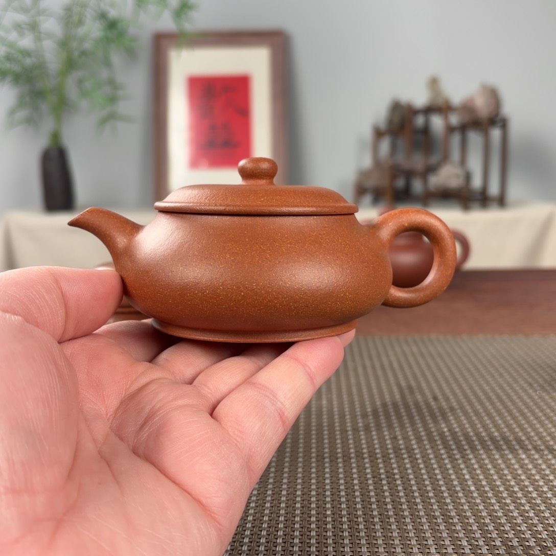 紫砂茶壶黄龙山原矿紫砂壶