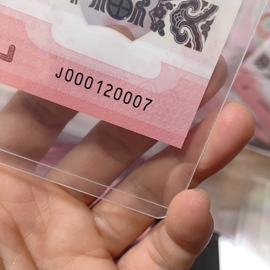 塑料2025年蛇年纪念钞靓号