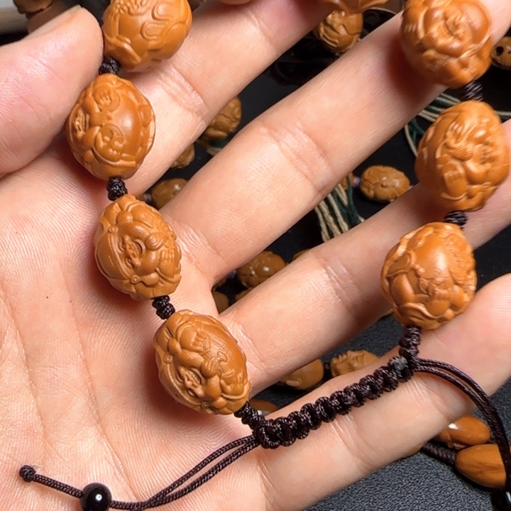 手串/手链橄榄核财神