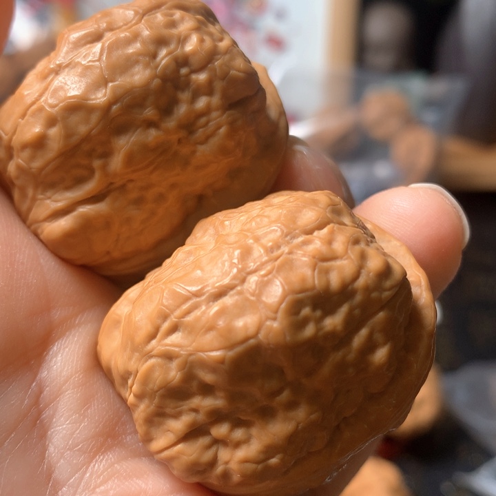 桃核把件金刚佛手