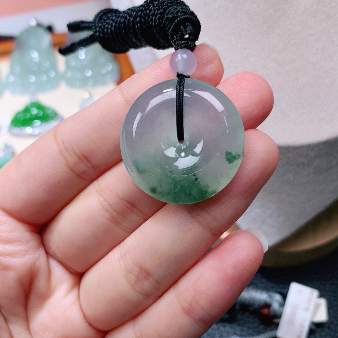 颈饰未镶嵌翡翠扣子28.8*6.2