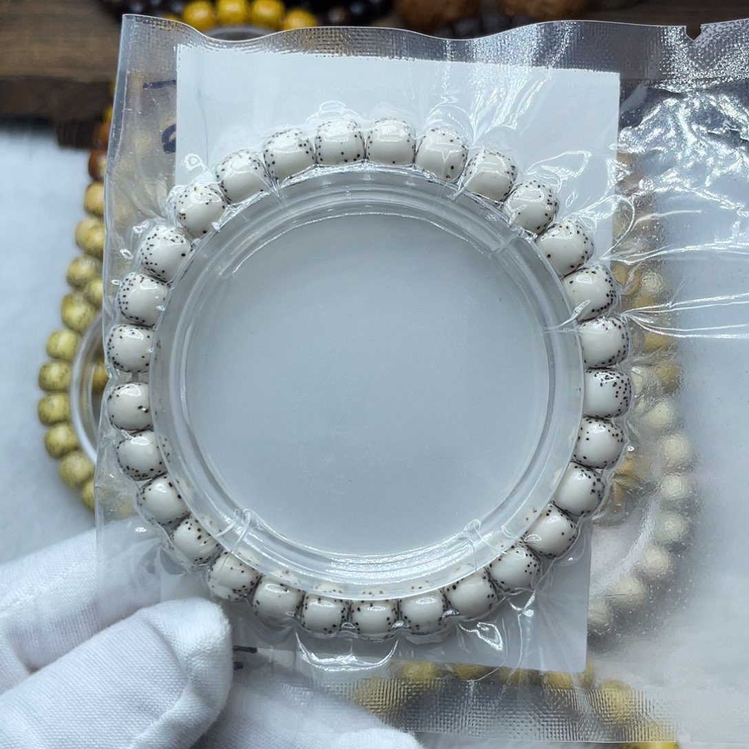 手串星月菩提原生态8✖️7半壁留白