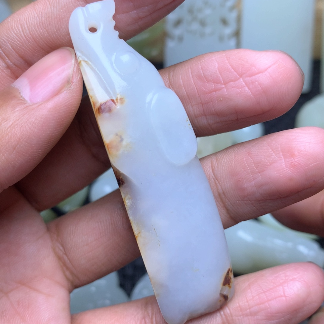 和田玉挂件未镶嵌