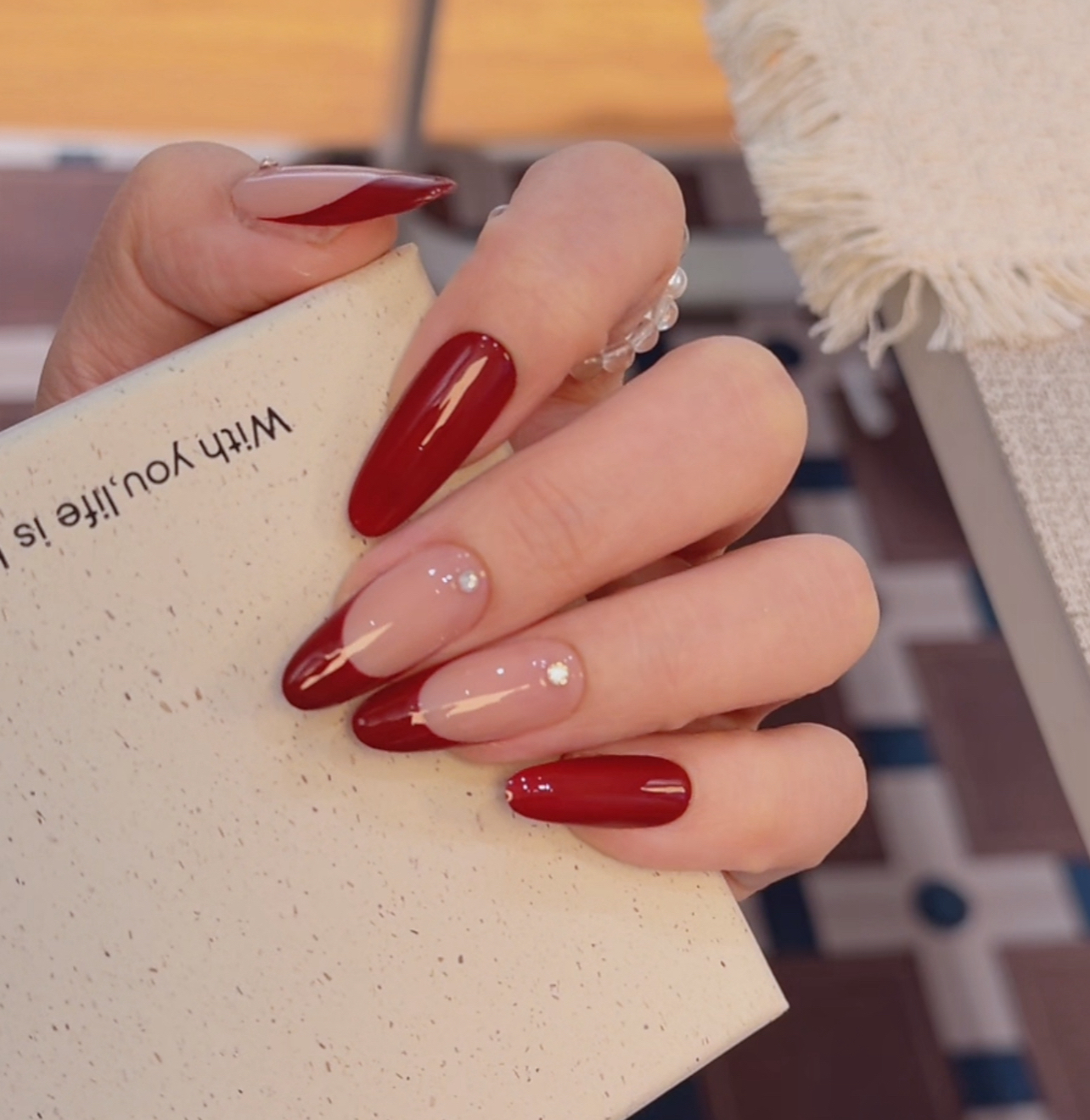 【红法】纯手工制作可拆卸穿戴甲10片