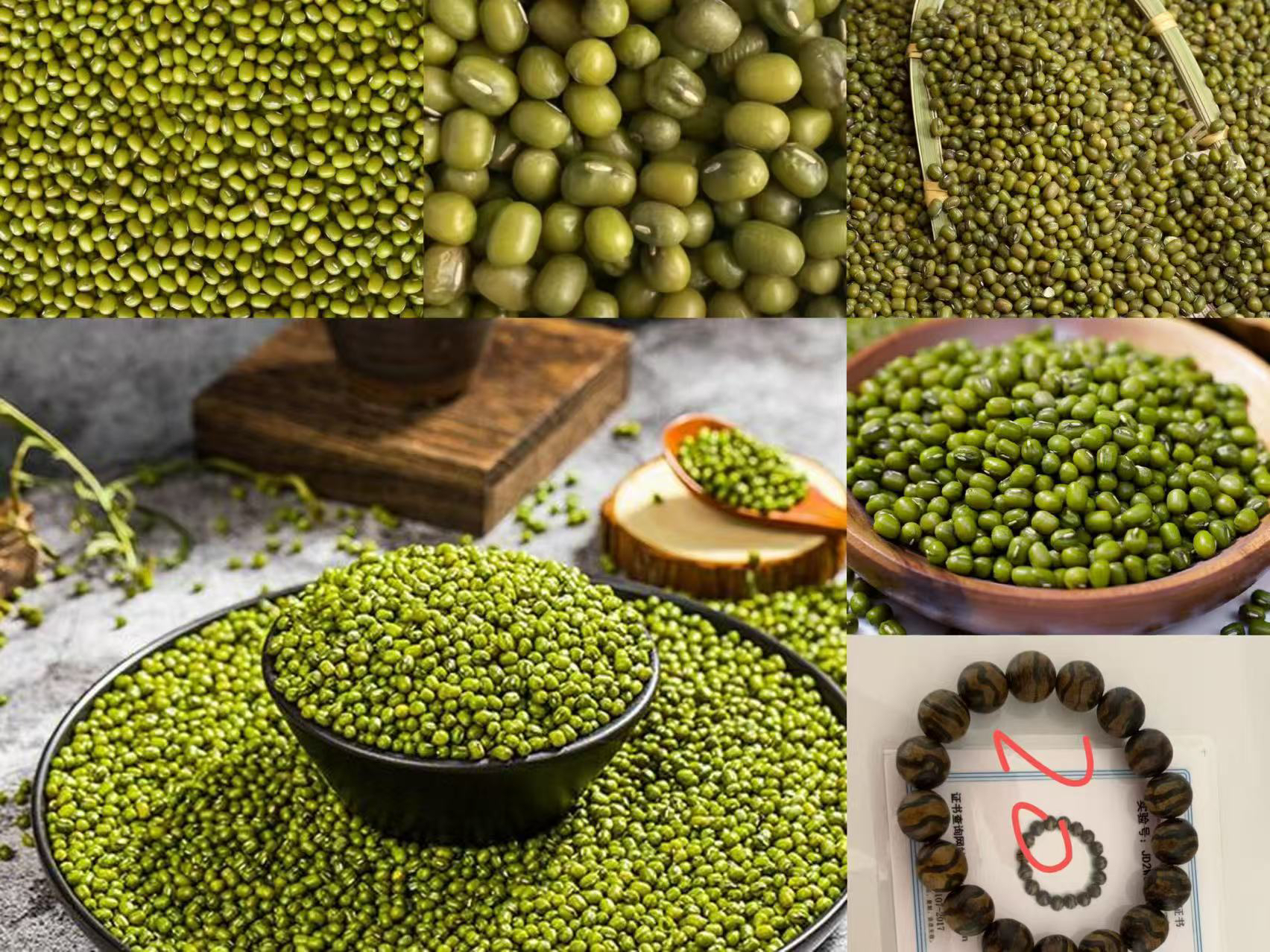 《20》龙腾专属土特产绿豆1.2-世0114-19g