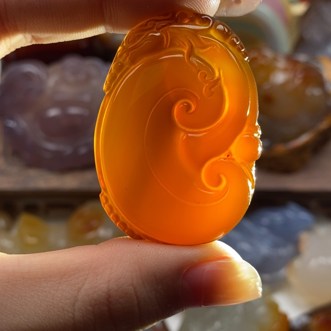 玛瑙/玉髓未镶嵌颈饰