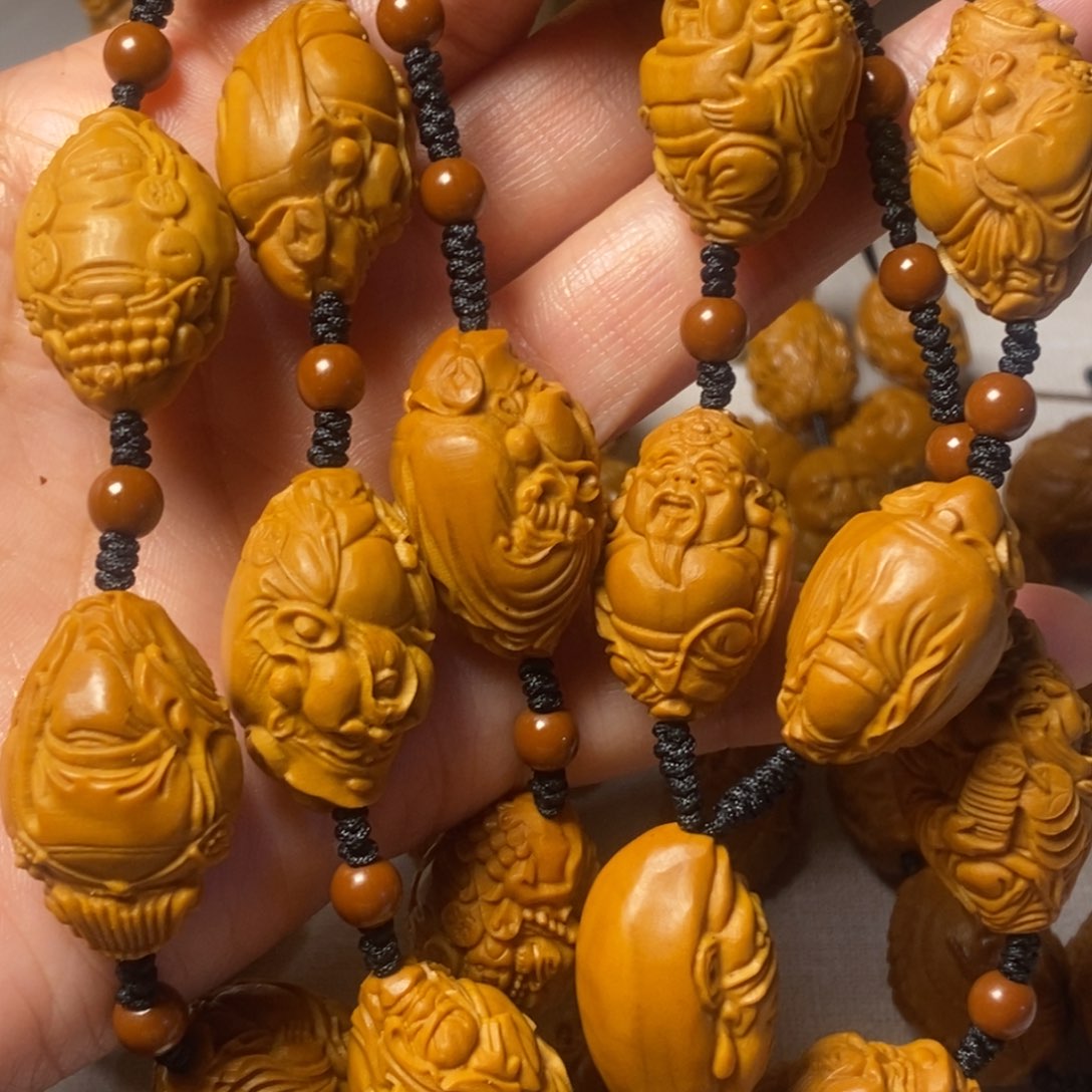 橄榄核手串/手链幸****点财神脖挂