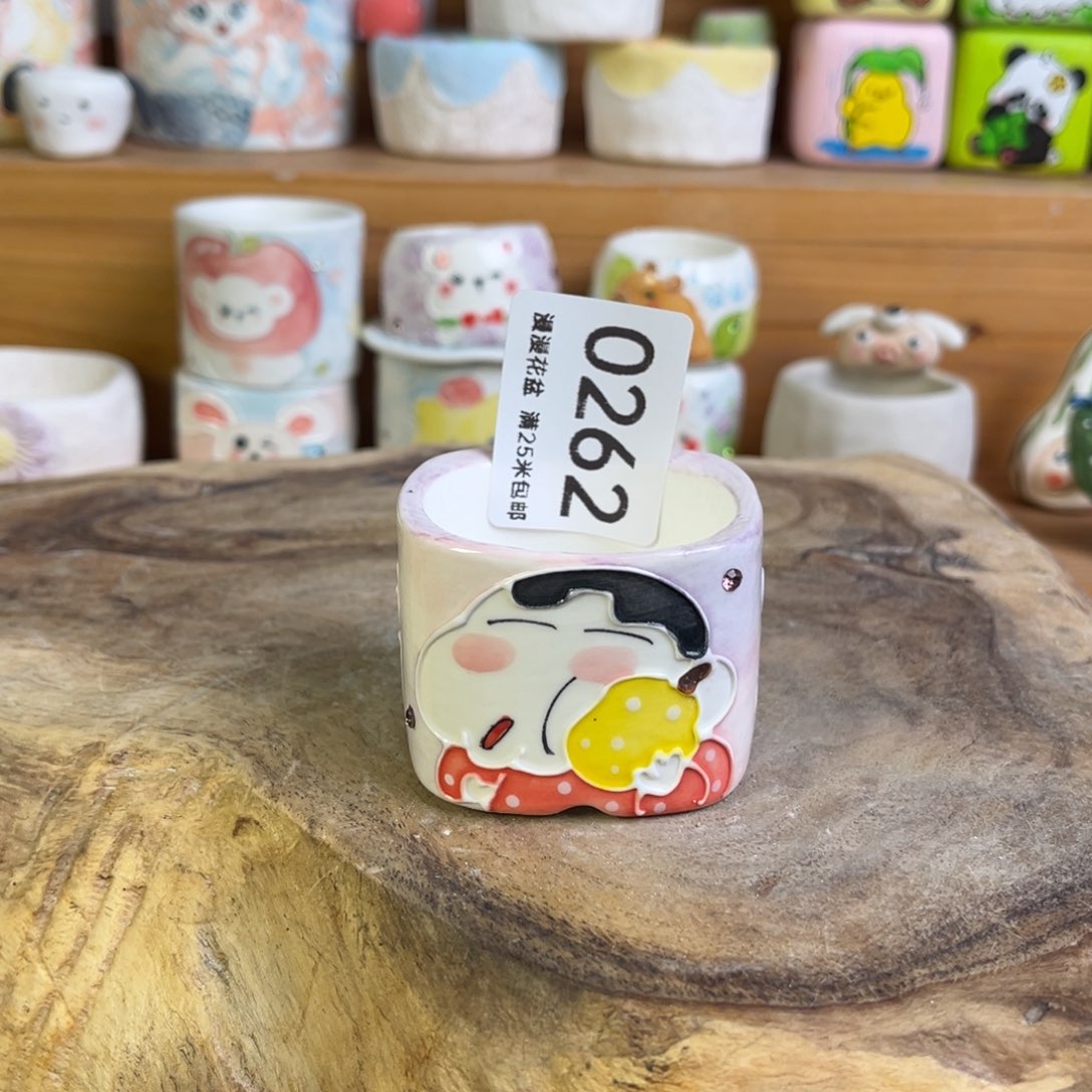 景德镇手工制作微瑕0262口4.5