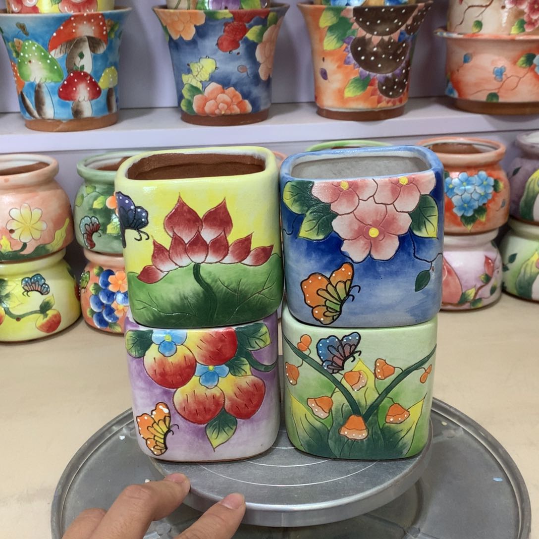 福利花盆，口6高7