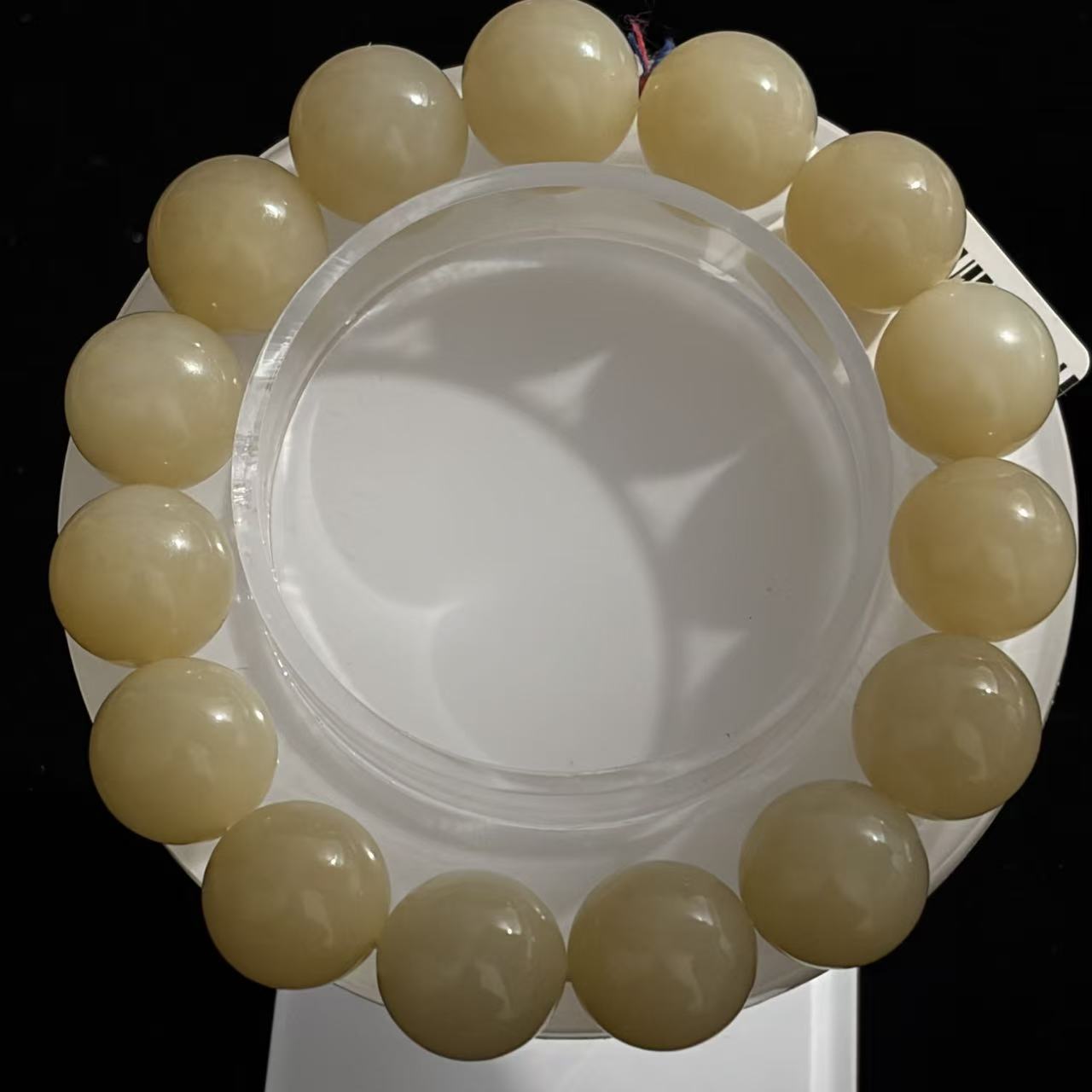 手串柠檬黄14卡D019