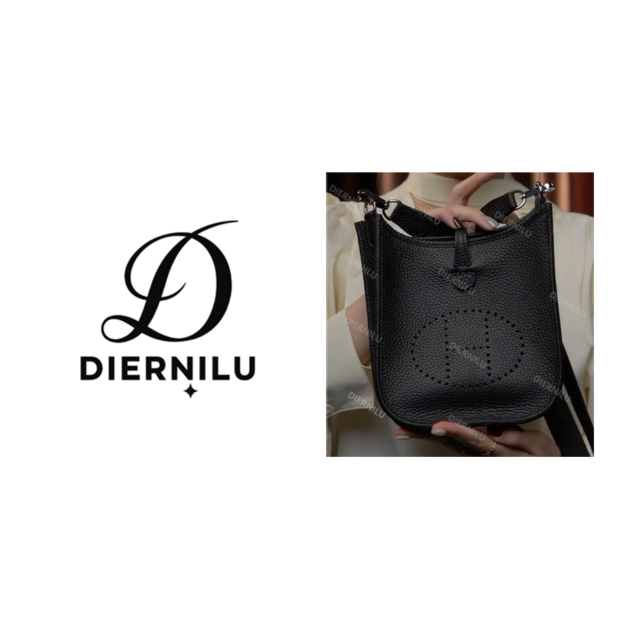 【DIERNILU】18cm-原创高定真皮包-Q1070