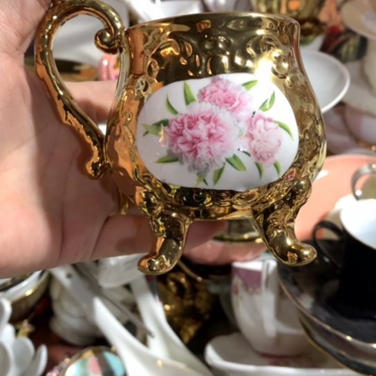 瓷片陶瓷杯子容量大概180毫升