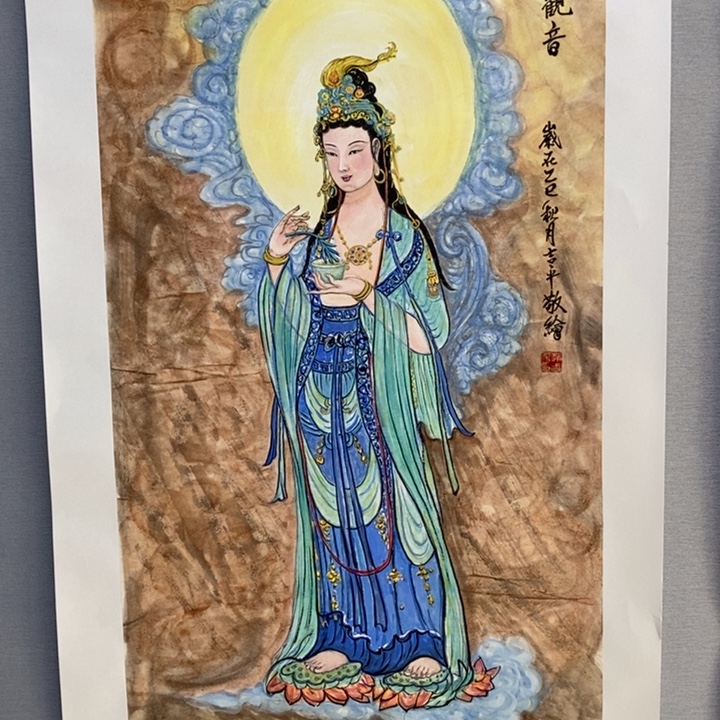 国画亲笔手绘原创