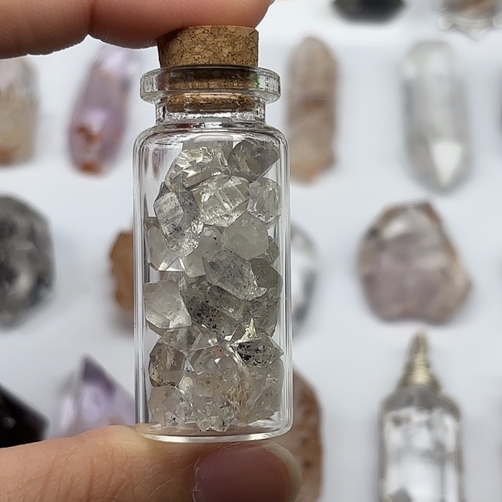 水晶颈饰未镶嵌闪灵钻瓶瓶