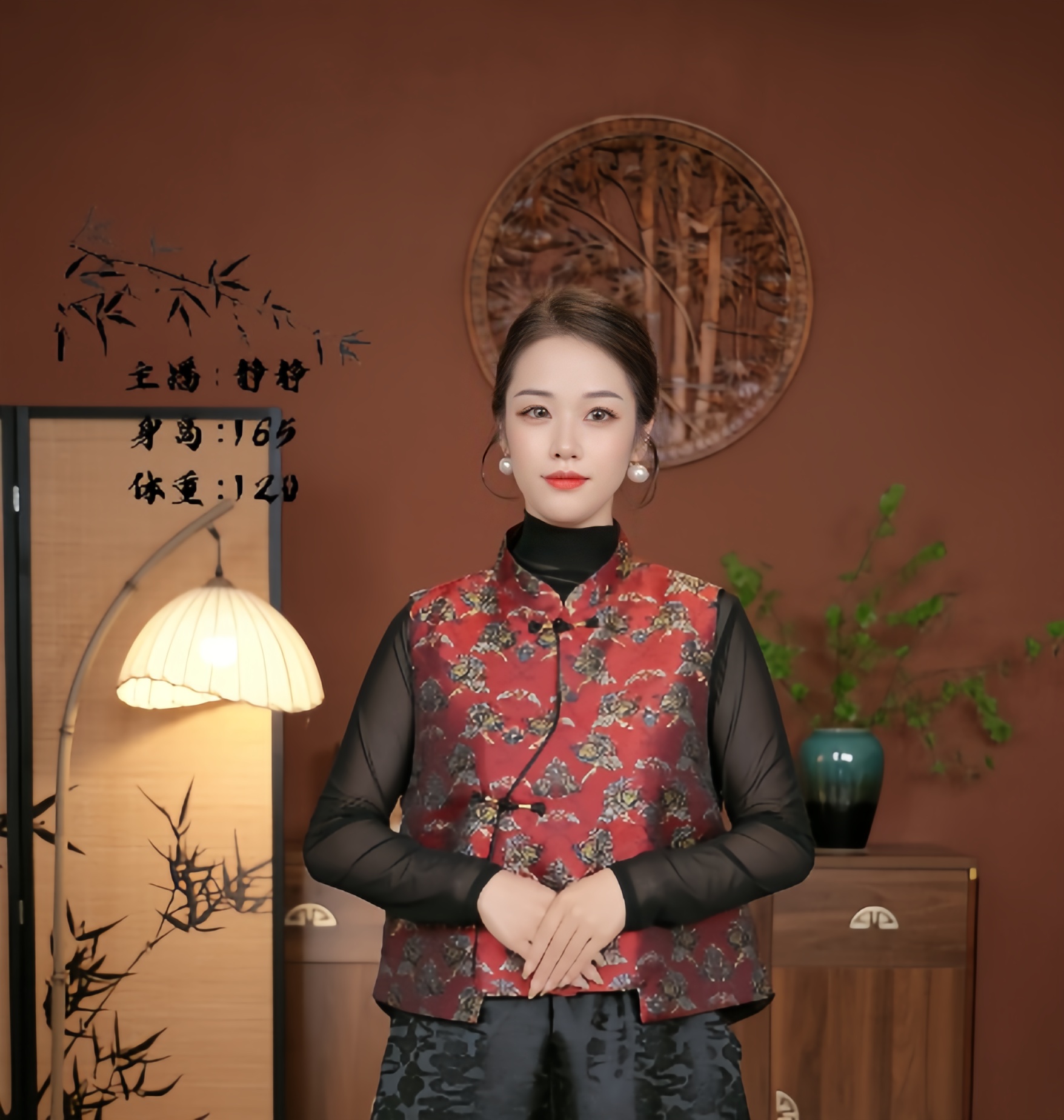 【粉丝专属】宽松大码外穿时尚百搭长袖新款复古中式中国风马甲上衣