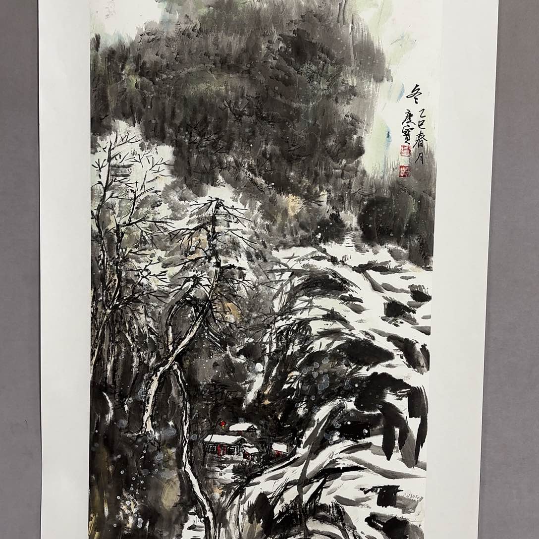 国画国画纯手绘作品请放心去藏