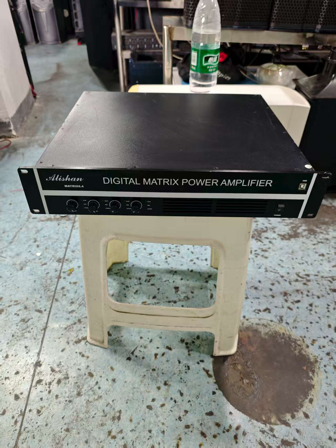 8新  【MISHAN 型号6.4 单边400 专业数字功放一台】 不包邮