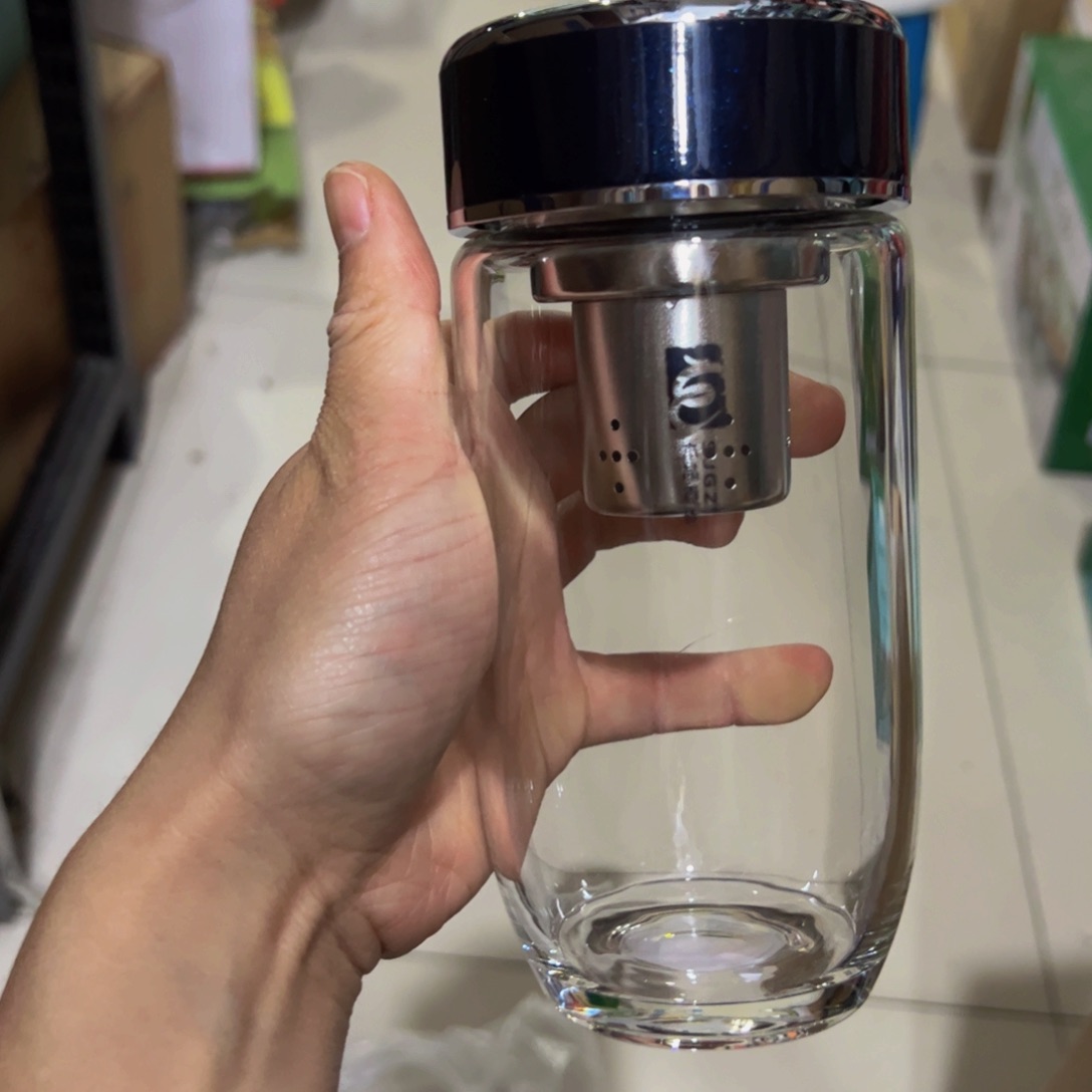 水晶贵族单层烫手玻璃杯500单层糖864-8