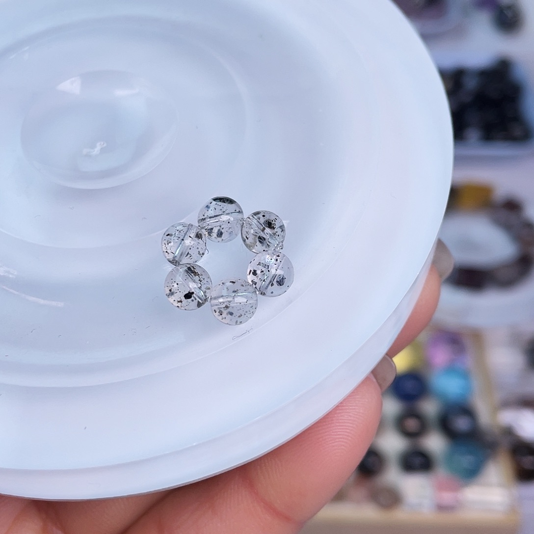 水晶水晶单珠未镶嵌