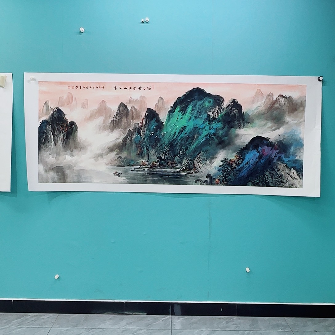 国画李文军教授作品