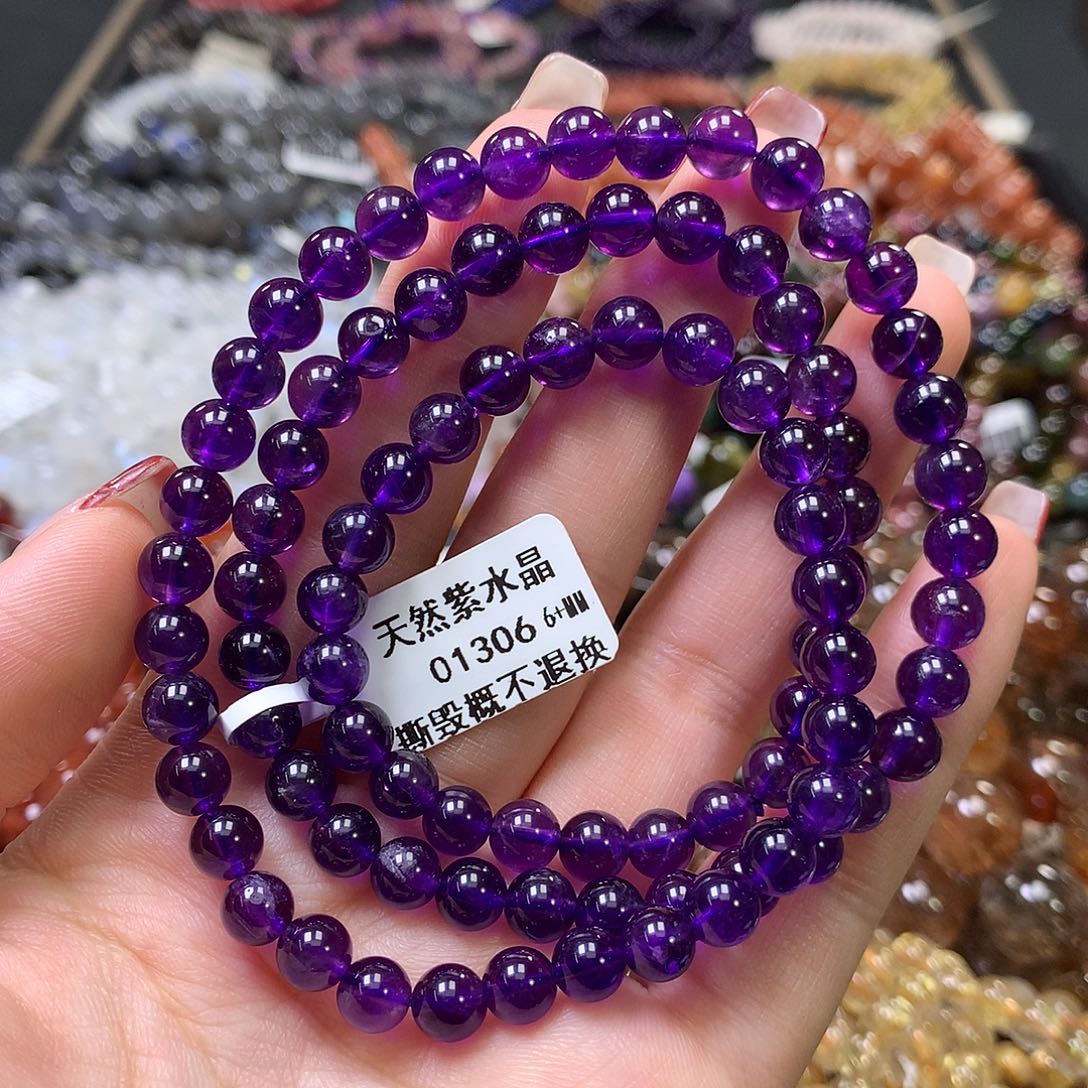 水晶手链未镶嵌，