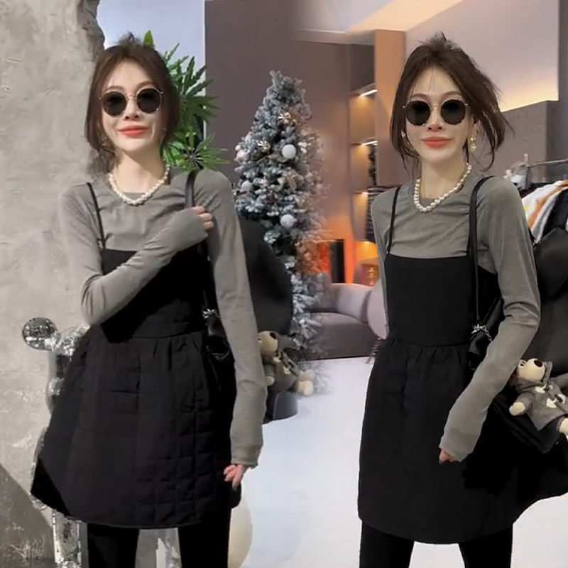 2025秋冬新款时尚显瘦气质网红高档套装女高级百搭宽松大码两件套