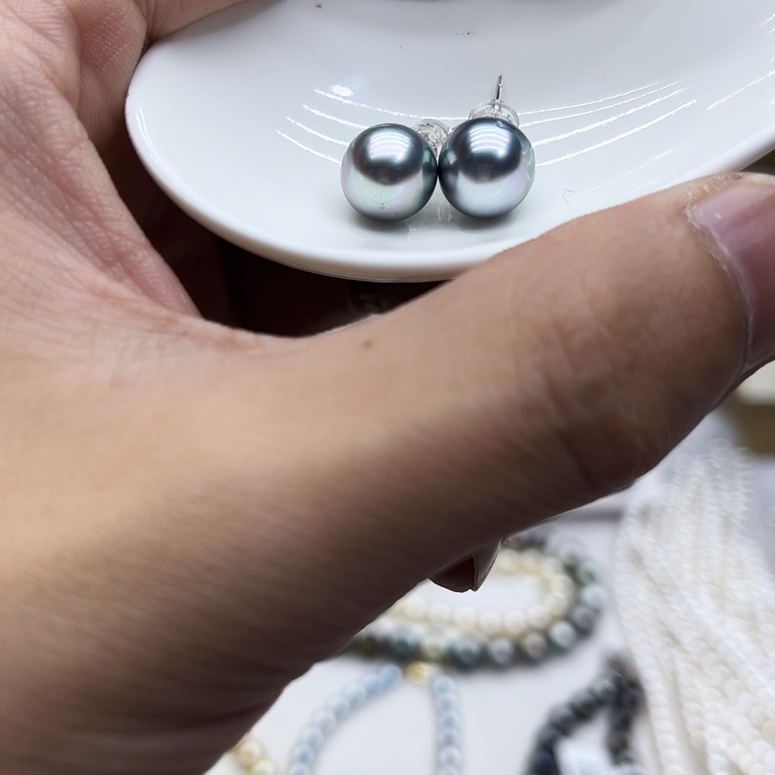 未镶嵌耳饰海水珍珠