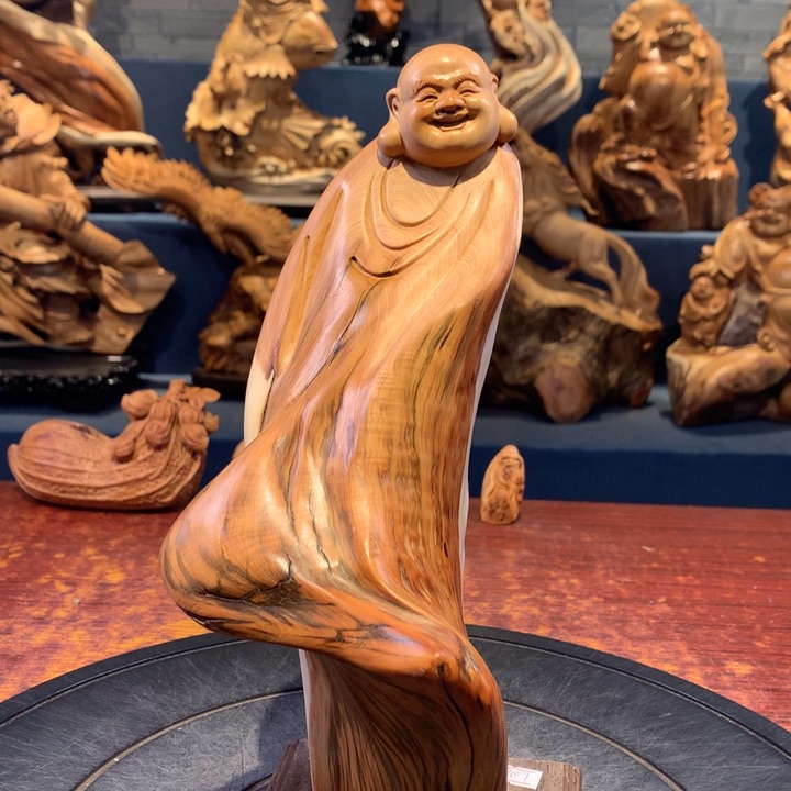 柏木（崖柏）根雕摆件