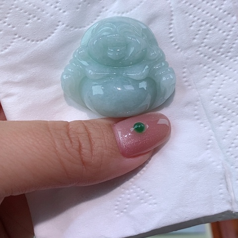 颈饰未镶嵌翡翠佛公