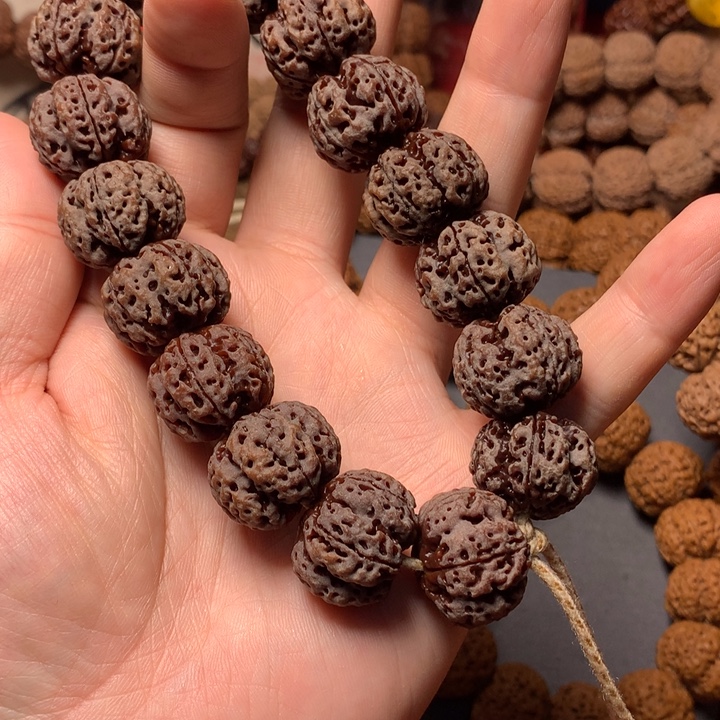 手串金刚菩提深沟梅花尺寸20.5