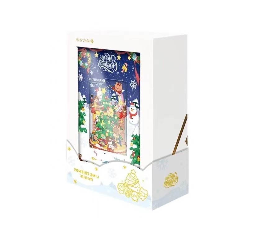 【平拆】LINE FRIENDS圣诞典藏卡 盲盒卡牌（蛋挞清）