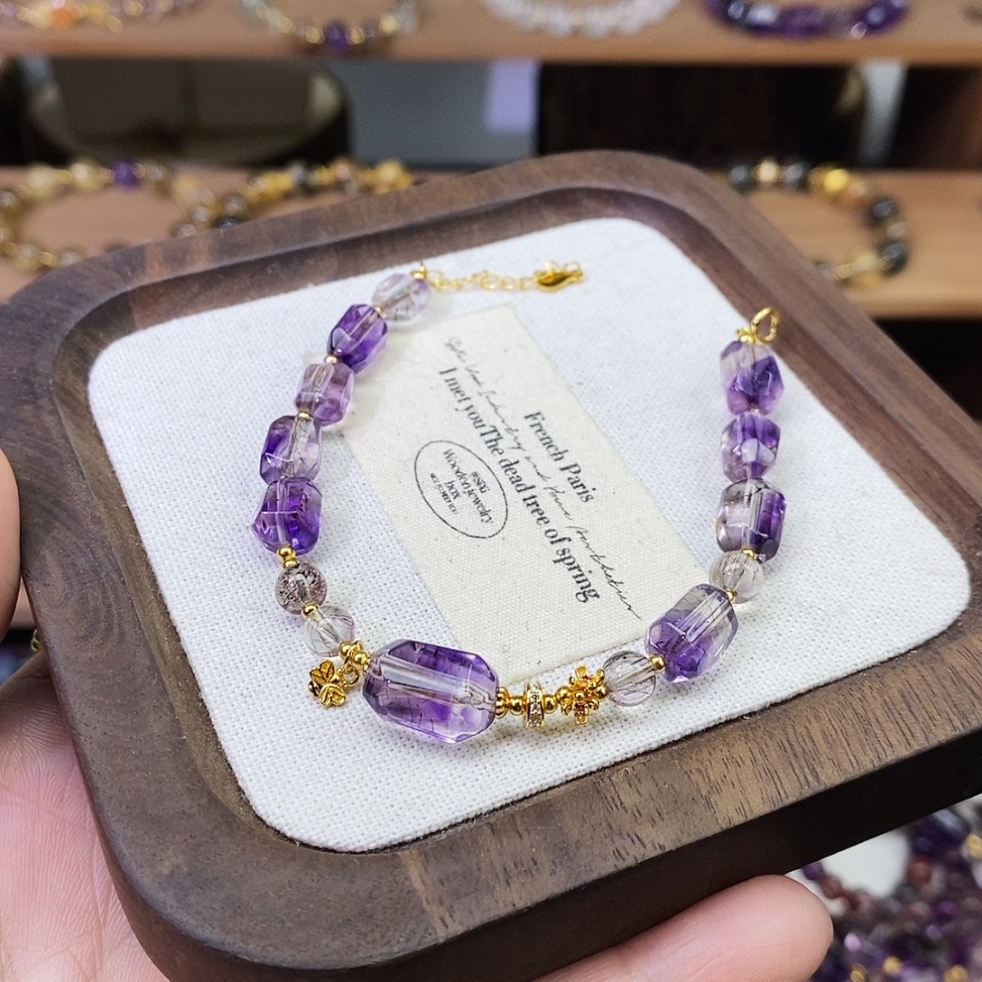 手链水晶未镶嵌超七随型手链