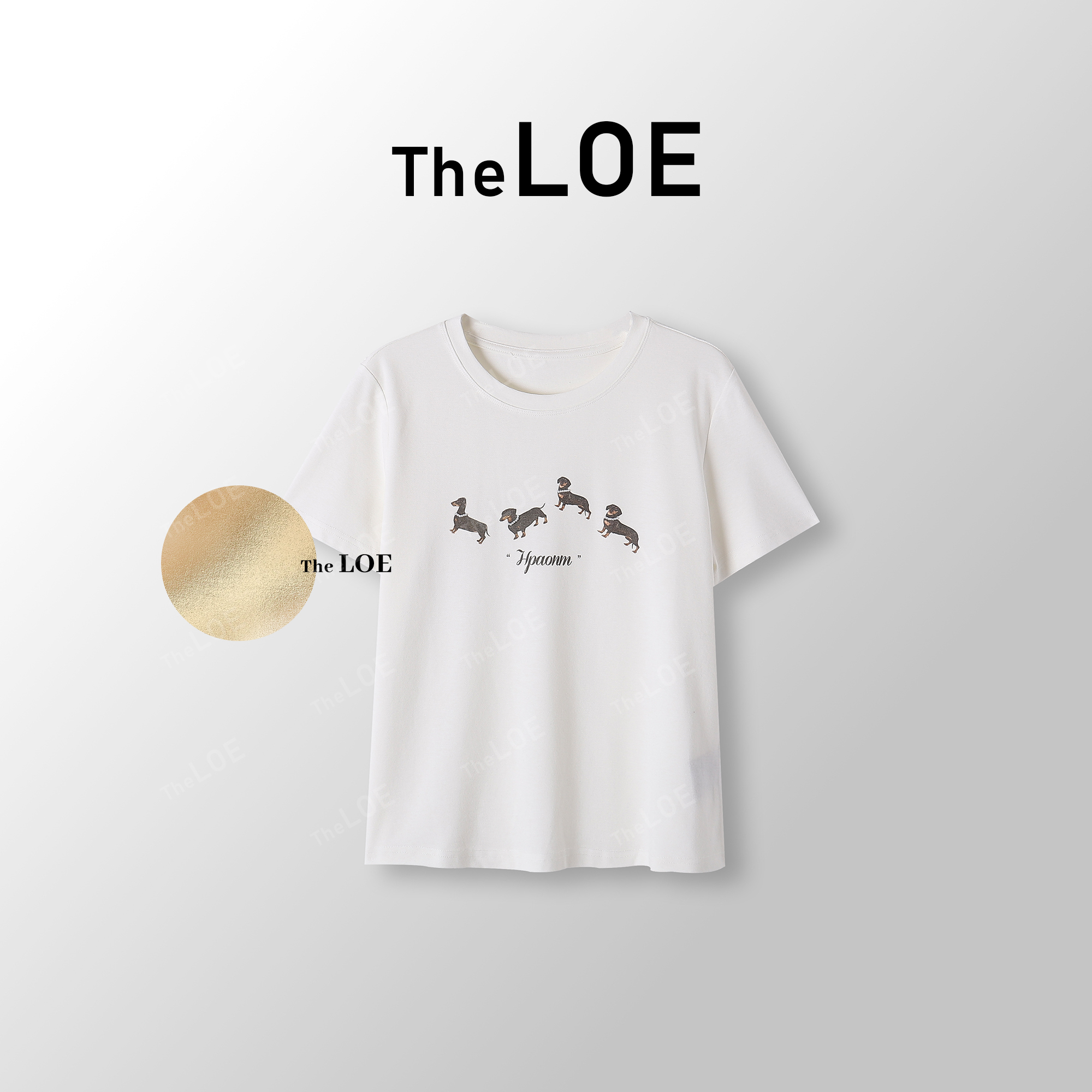 TheLOE/Happy Dog 快乐狗狗流行时尚T#02.22T-G3757