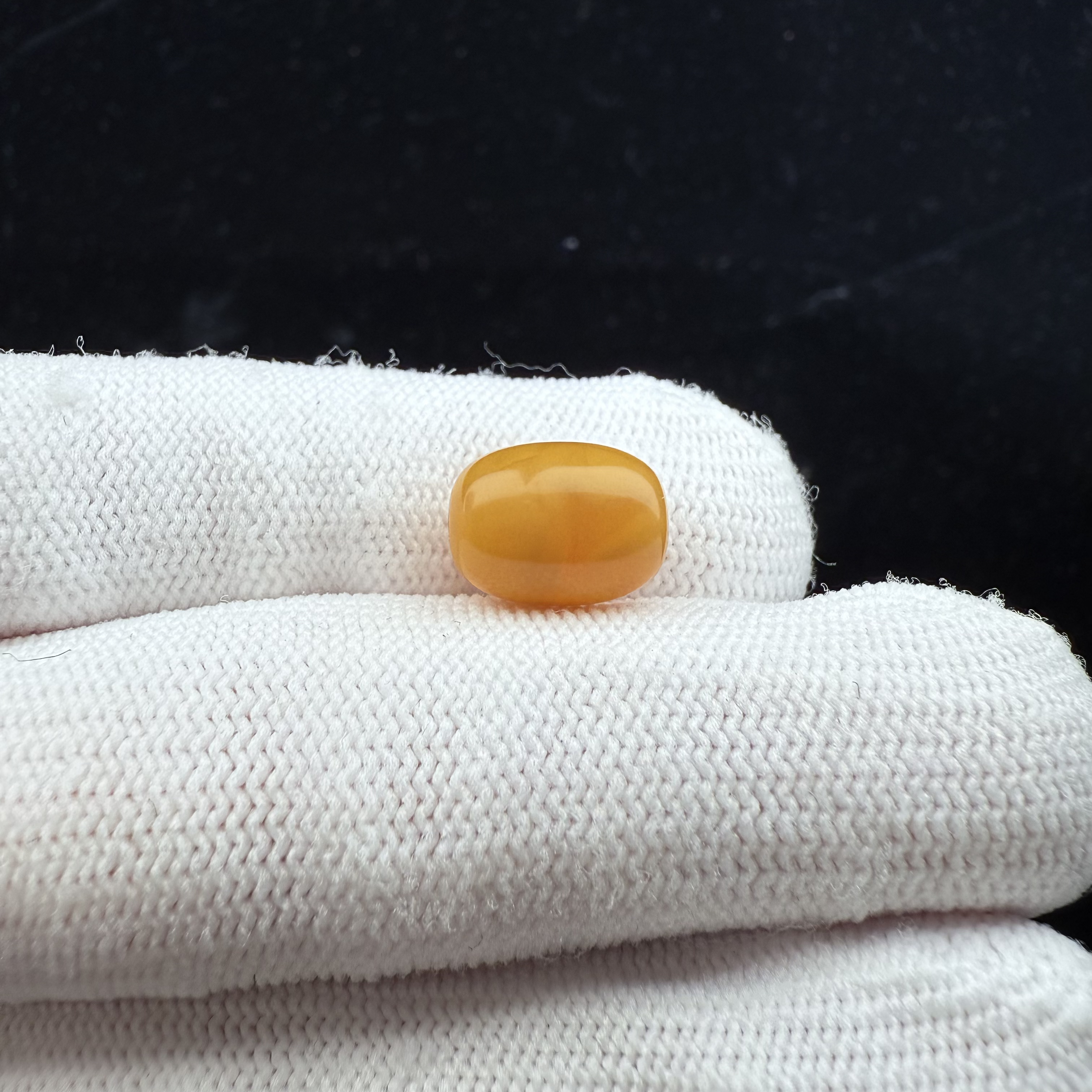 J6852天然原矿俄料蜜蜡小桶珠8.7*11.6mm支持复检假一罚十