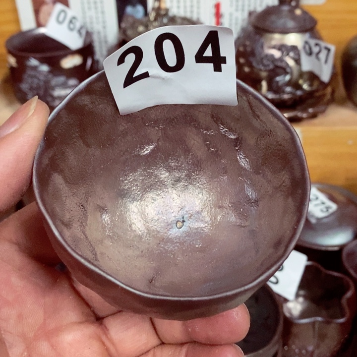 紫砂茶杯柴烧纯手工204