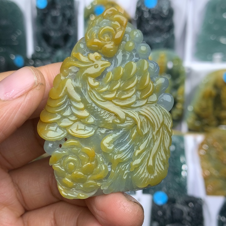 翡翠吊坠(不含链)未镶嵌